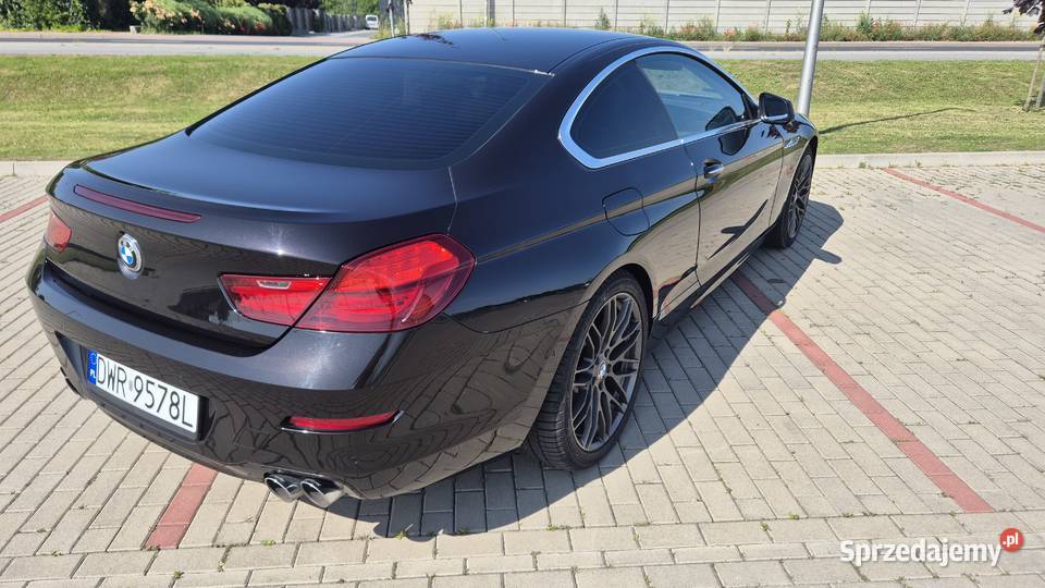 BMW 640d f13 niski przebieg 313KM dolnośląskie Wrocław sprzedam