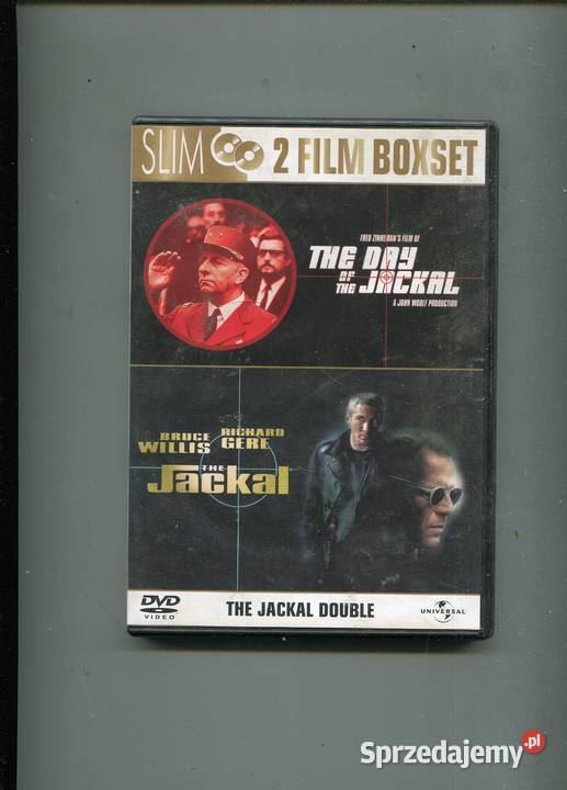 The Day of the Jackal The Jackal Film DVD zachodniopomorskie Szczecin
