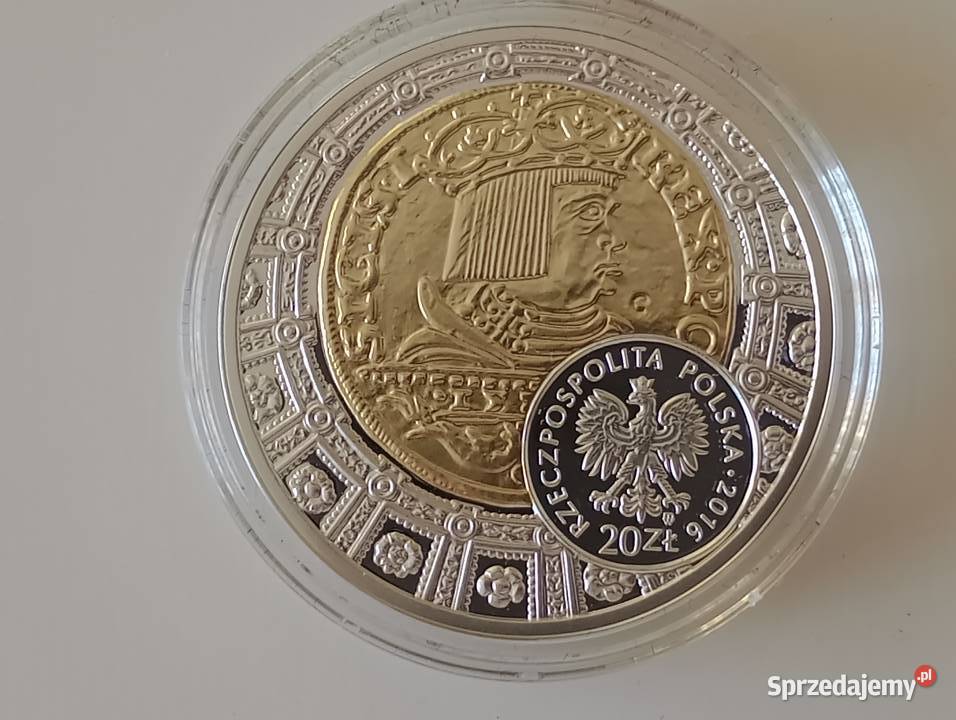 Moneta 20 z 2016r Dukat Zygmunta Starego Mosina