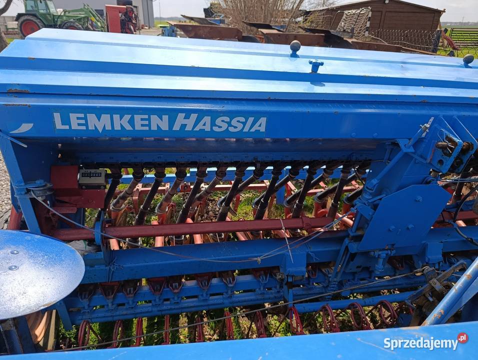 Siewnik zbożowy hassia lemken talerzowy mazowieckie
