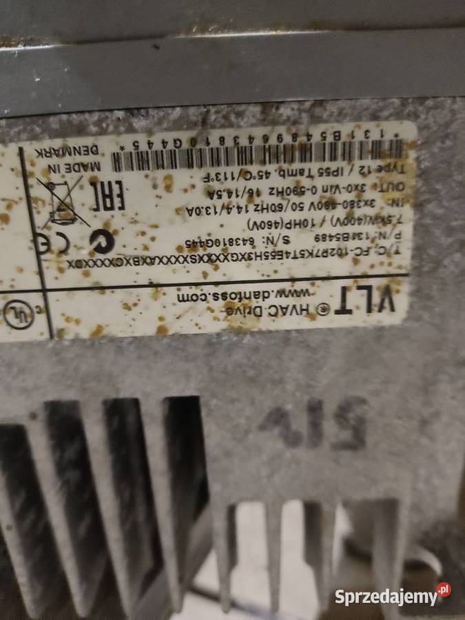 Inwerter falownik Danfoss VLT HVAC Drive 75kw Skawina sprzedam