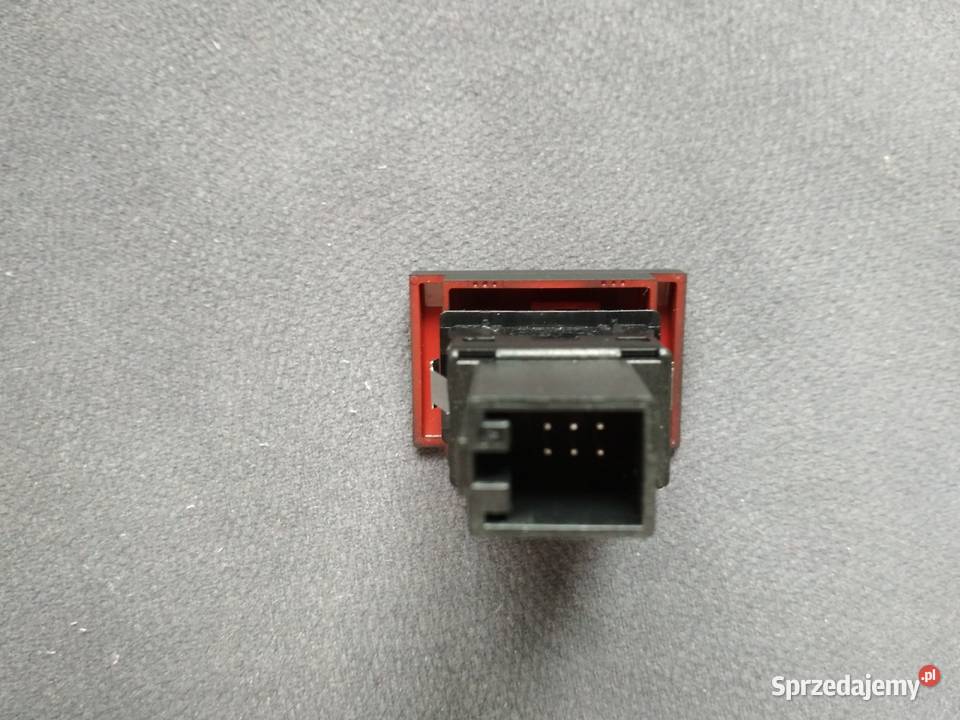 Przycisk świateł awaryjnych LIFT Audi A3 8P panele sterowania, przełączniki Lublin sprzedam