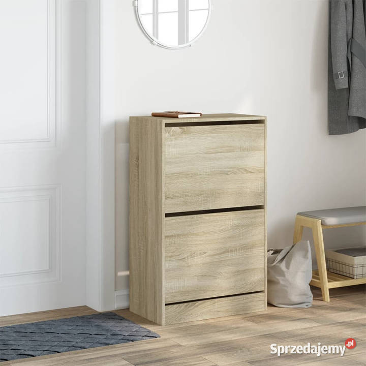 Szafka na buty dąb sonoma 60x34x965 WM839947 Warszawa