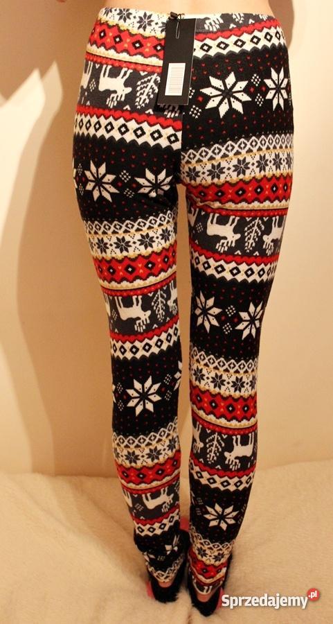 Legginsy w Norweskie Wzory