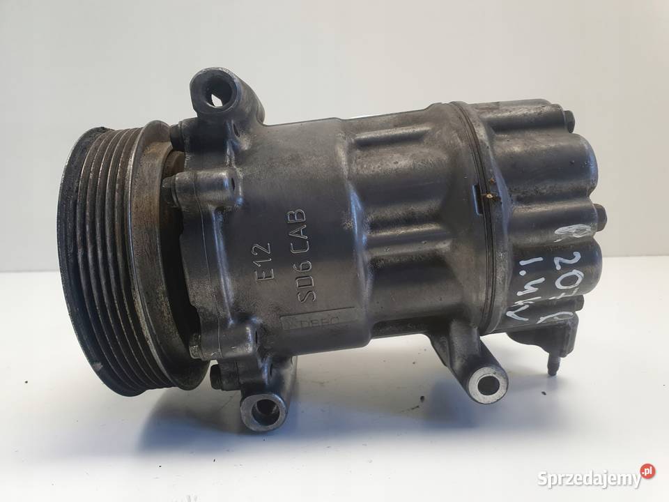 SPRĘŻARKA KLIMATYZACJI Peugeot 207 14 16V KFU Kompresory klimatyzacji Chełm