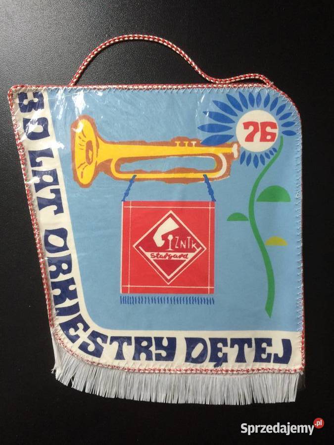 2820 Proporczyki Orkiestry Dętej ZNTK Stargard Szczecin