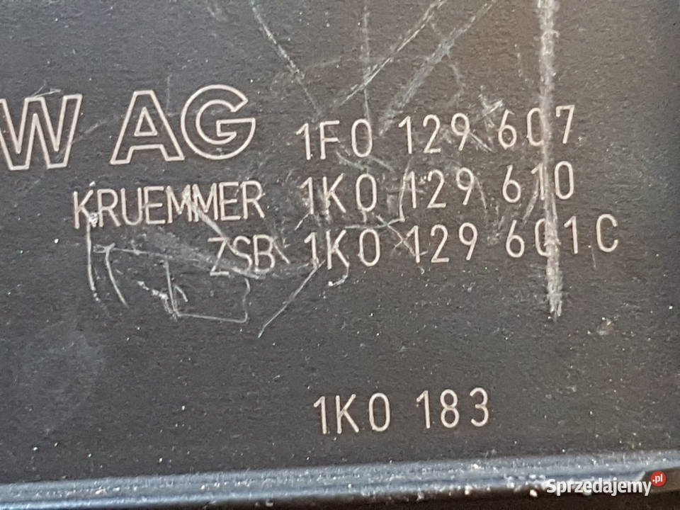 VW CADDY 19 SDI OBUDOWA FILTRA POWIETRZA wielkopolskie Turkowice sprzedam