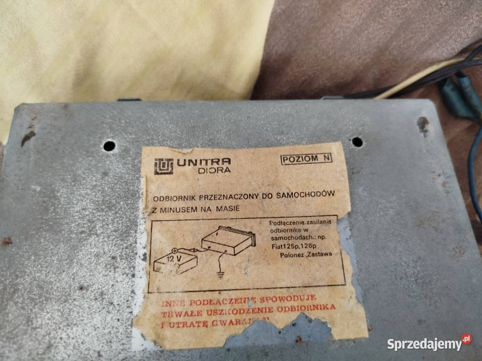 Sprzedam zabytkowe radio samochodowe Safari 5 Radom