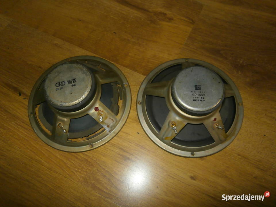 Głośniki GD 1625 8ohm Tonsil do regeneracji 2 Łódź