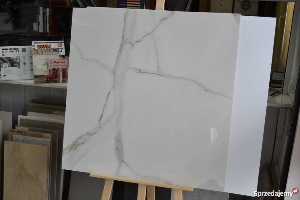 Gres 80x80 Pietrasanta Carrara Marble płytka Zakopane