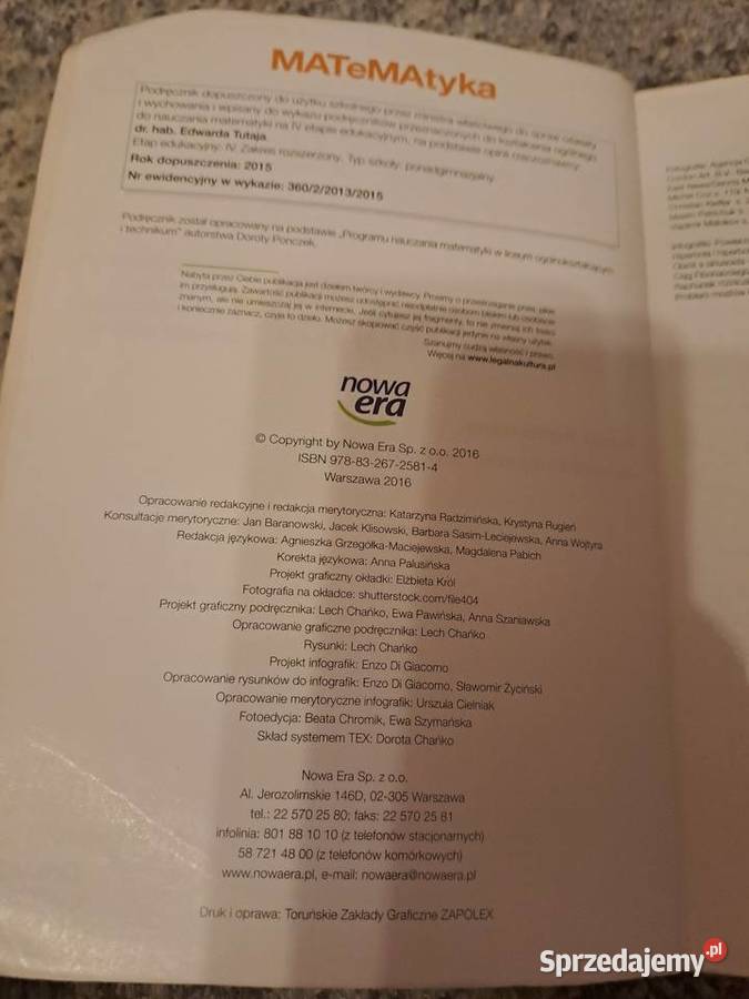 Matematyka 2 Nowa era Podręczniki Książki i Podręczniki Wrocław