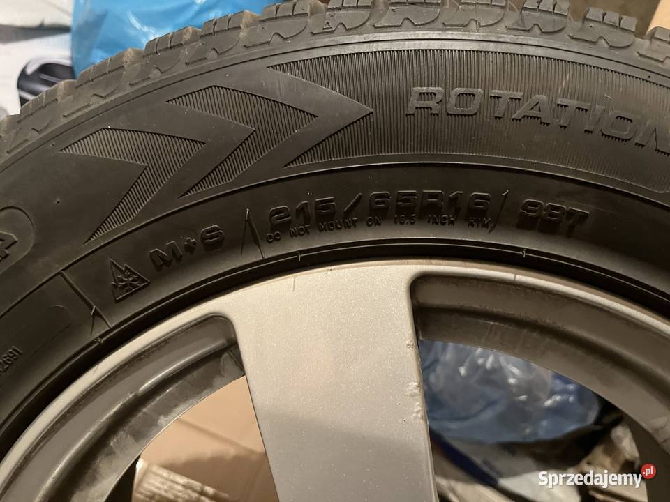 Koła zimowe felgi aluminiowe Dezent z oponami sprzedam
