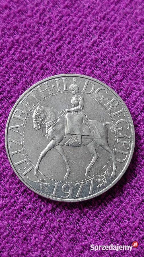 Wielka Brytania 25 pensów 1977 wielkopolskie Konin