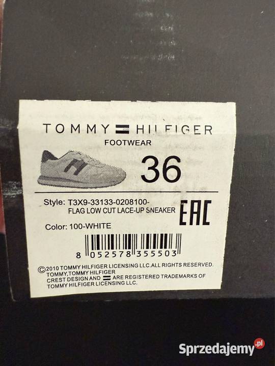 Nowe sneakersy Tommy Hilfiger T3X9331330208 Wrocław