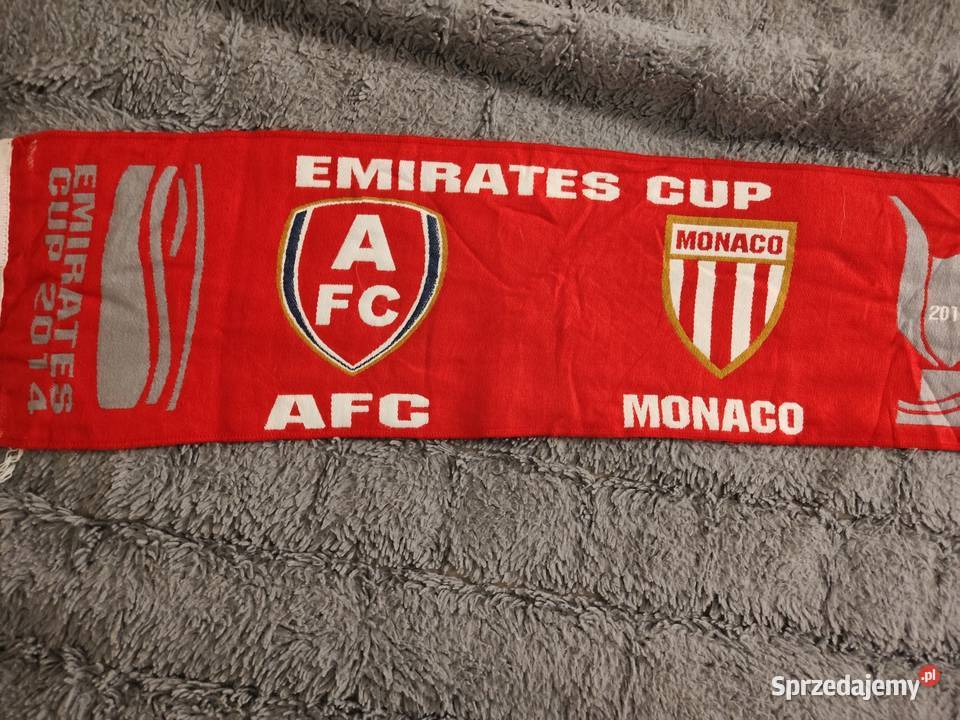 Szalik Meczowy Emirates Cup 2014 Arsenal Monaco