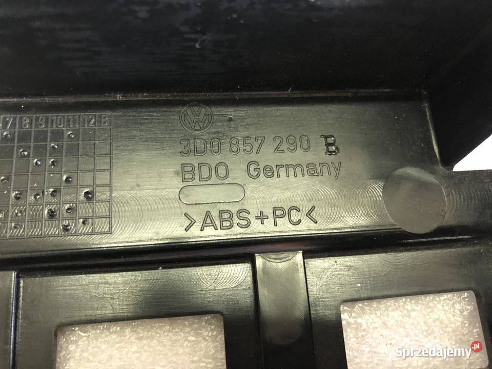 MOCOWANIE UCHWYT ZMIENIARKI 3D0857290B VW wielkopolskie
