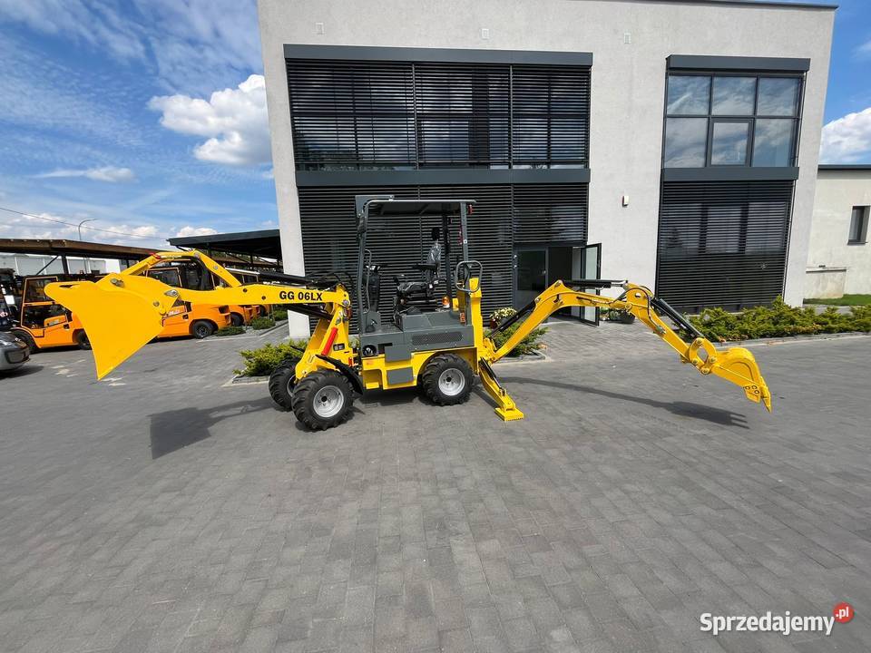 Koparkoładowarka GG06 LX Gunter Grossmann Jedwabne