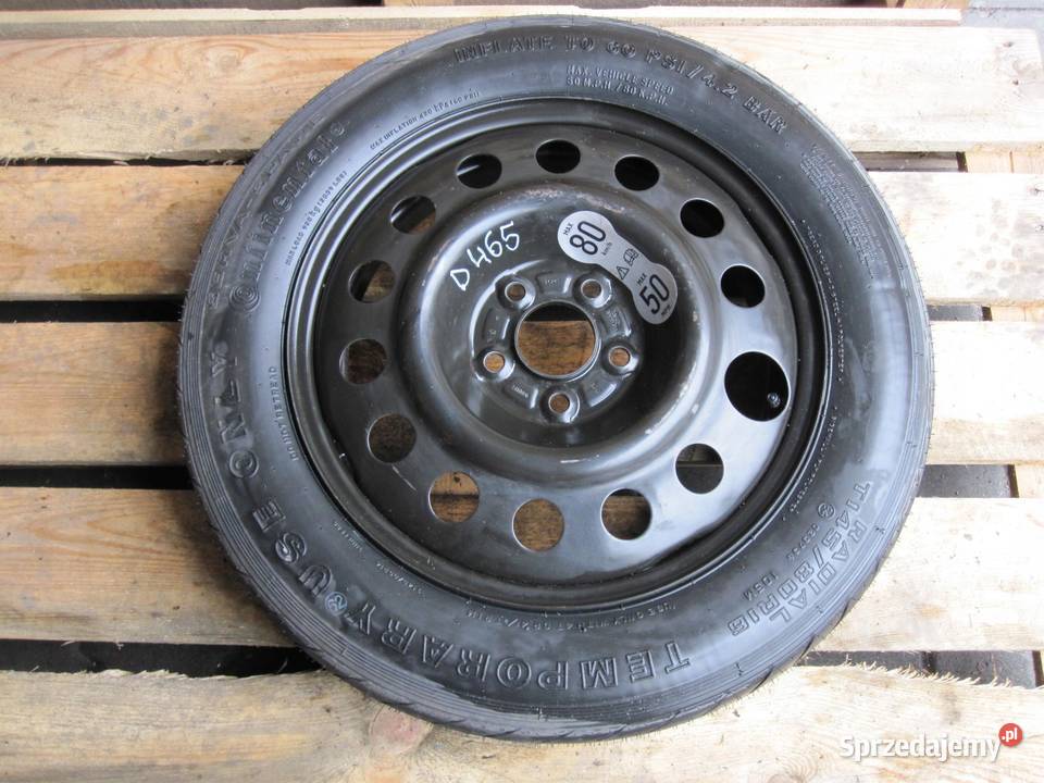 JAGUAR STYPE koło dojazdowe 1458016 105M 5x108