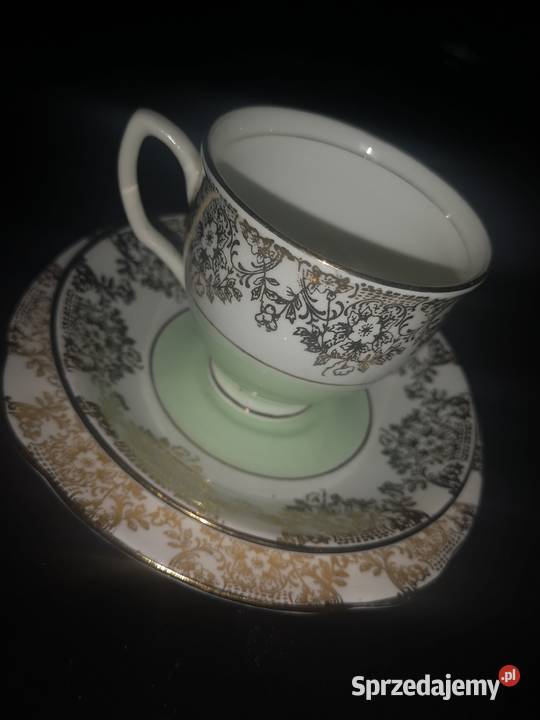 Filiżanka z talerzykiem DIAMOND ENGLAND Gdańsk