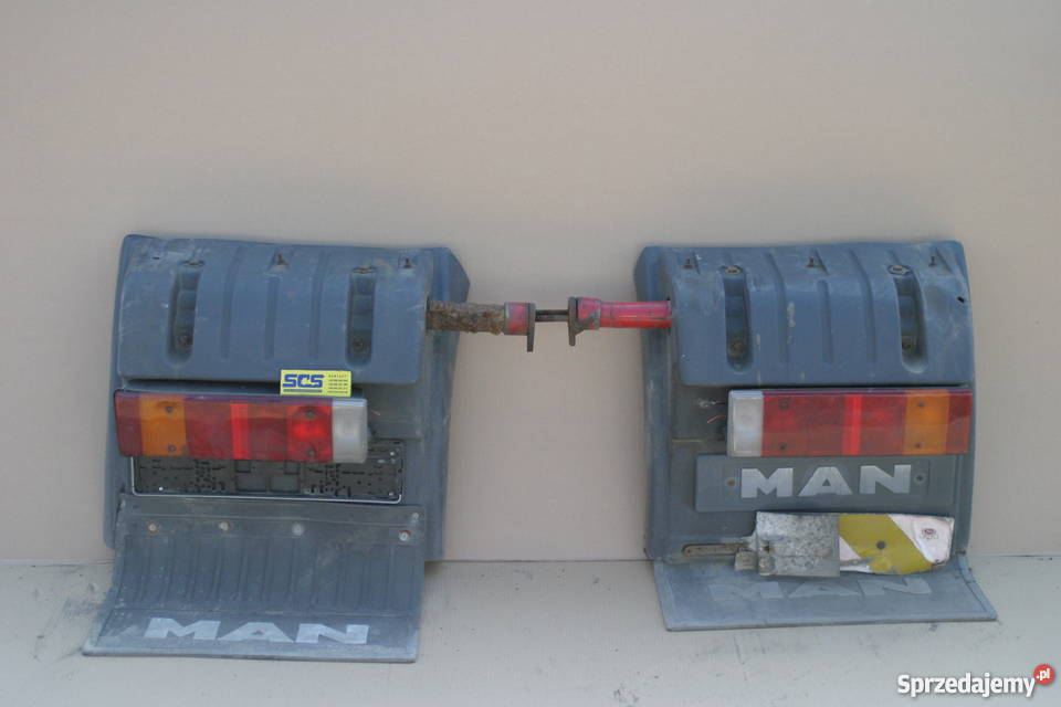 MAN TGA BŁOTNIK TYLNEJ OSI TYŁ STARY TYP Bieleń