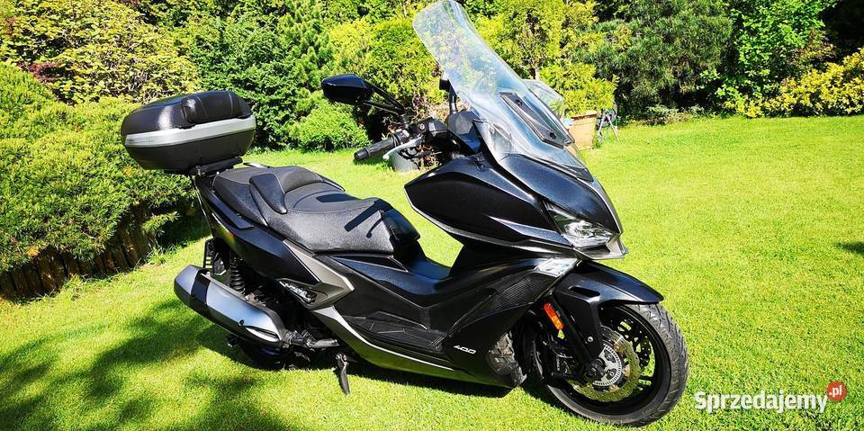 KYMCO XCITING S 400i ABS 20r italmotopila czarny sprzedam