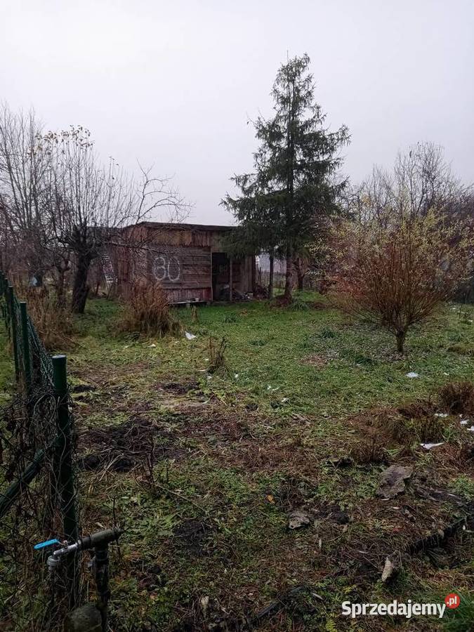 Sprzedam działkę ROD Kalina Zawilcowa z domkiem utwardzona lubelskie Lublin