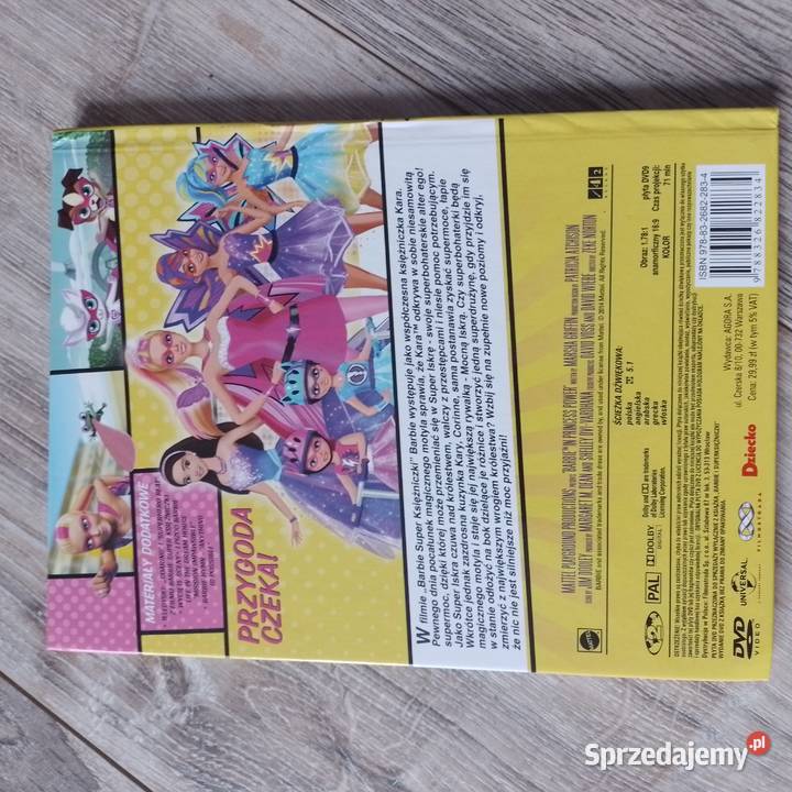 DVD Barbie Super Księżniczki Wieliczka