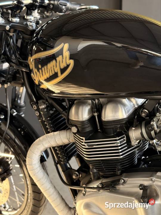 Super TRIUMPH THRUXTON 900 Black Cafe Racer 900cm3 Września sprzedam