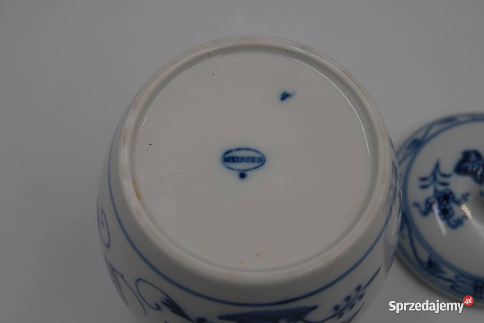 Miśnia Meissen pojemnik kuchenny wzór cebulowy Poznań sprzedam
