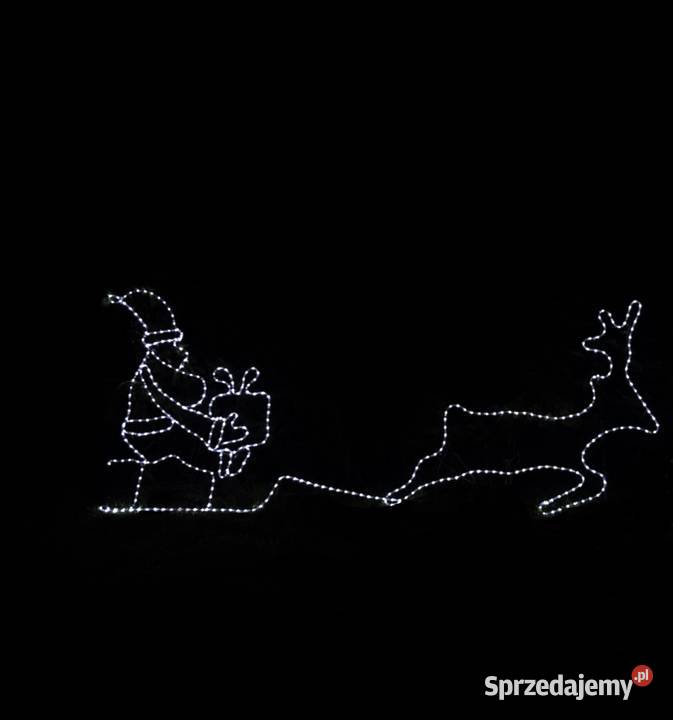 Renifer ozdoba świąteczna LED 2D sprzedam