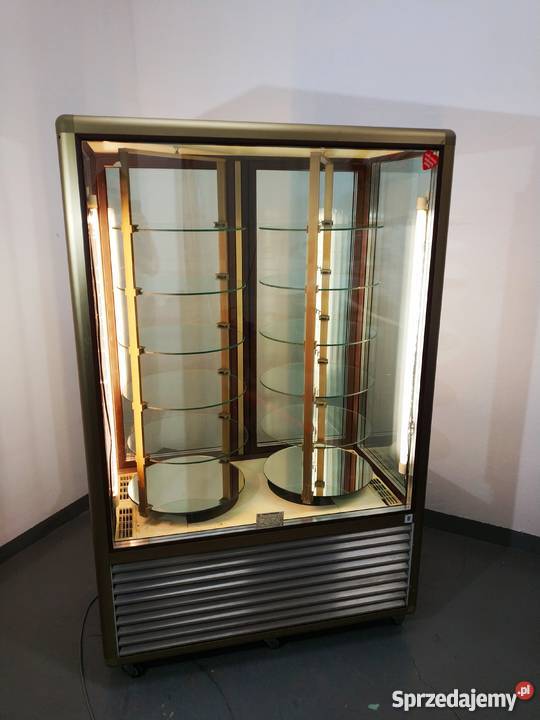 Witryna chłodnicza podwójna obrotowa używana Łódź