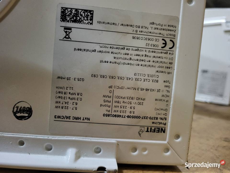 Buderus Nefit 30 i 24 kw piec gazowy małopolskie Kraków sprzedam