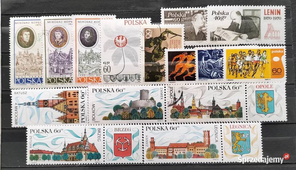 ZNACZKI POLSKIE 1970 kwartał II Leźnica Wielka-Osiedle sprzedam