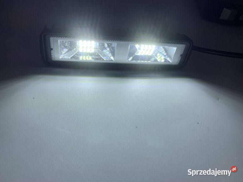 2x Lampa LED robocza rozproszona 48W 1224V mazowieckie Pomiechówek sprzedam