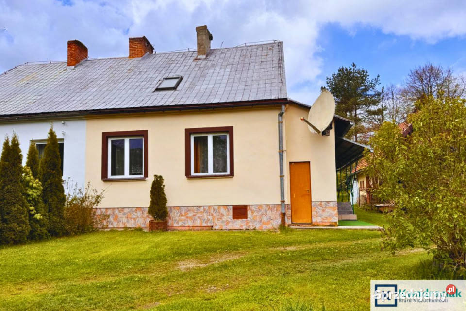 Dom bliźniak do sprzedania 90m2 Cisna podkarpackie sprzedam