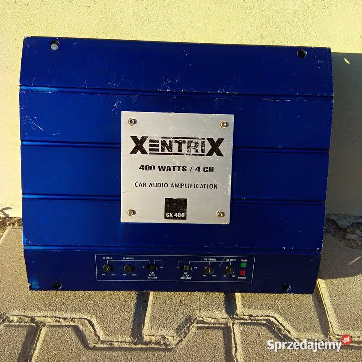 XentriX CX400 Wzmacniacz samochodowy 400 W 2x25A Świebodzice