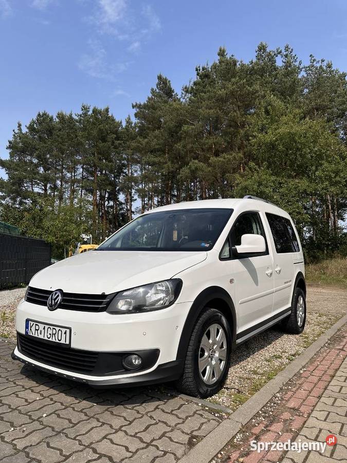 vw cross caddy 4motion ladny Rok produkcji 2014 Kobylanka