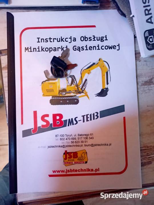 Minikoparka polska jsb113 Łabiszyn-Wieś