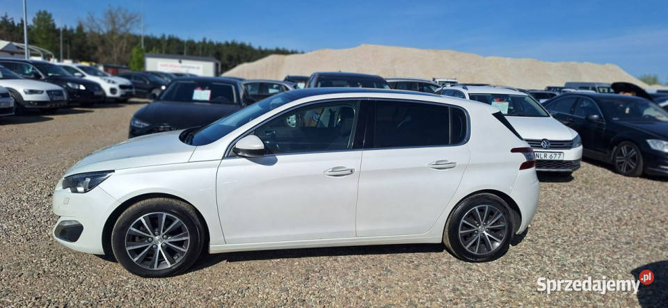 Peugeot 308 Ledy xsenon navi panorama biała Lębork