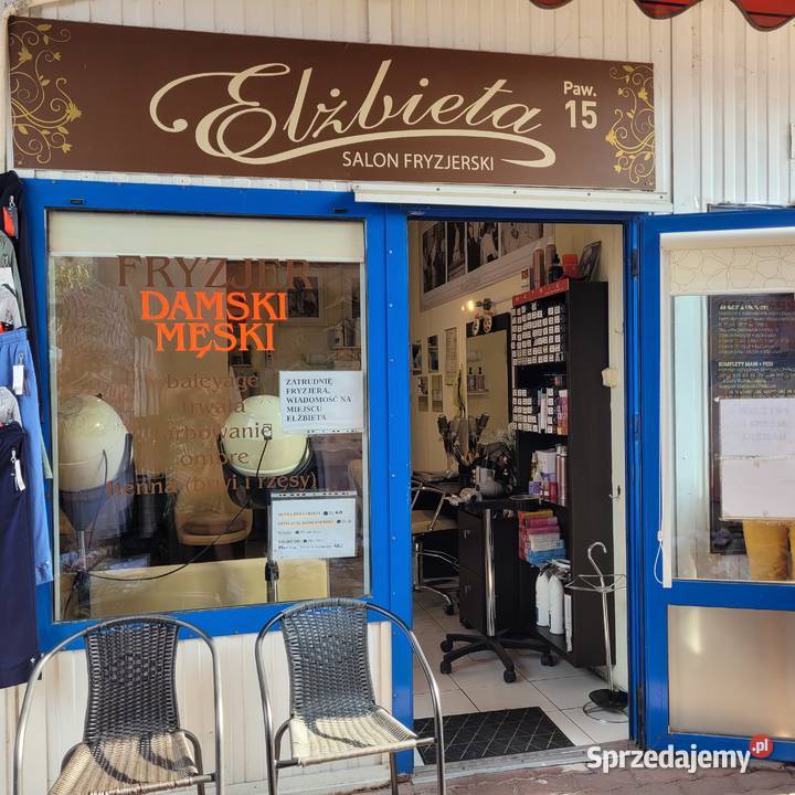Sprzedaż wyposażenia salonu fryzjerskiego Warszawa