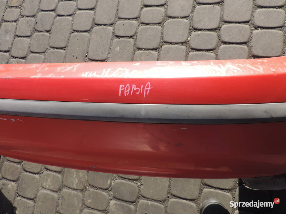 ZDERZAK TYŁ TYLNY SKODA FABIA 1 HB małopolskie