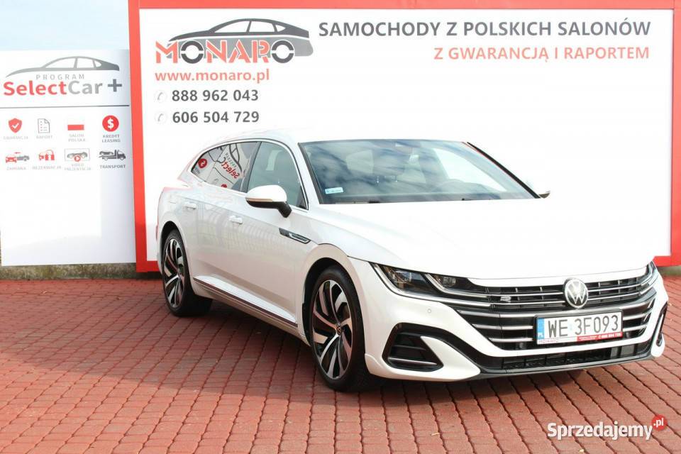 Volkswagen Arteon RLINE Shooting Brake Salon nieuszkodzony Włocławek