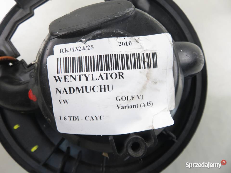 DMUCHAWA VW GOLF VI Variant AJ5 35987694C Dmuchawy sprzedam