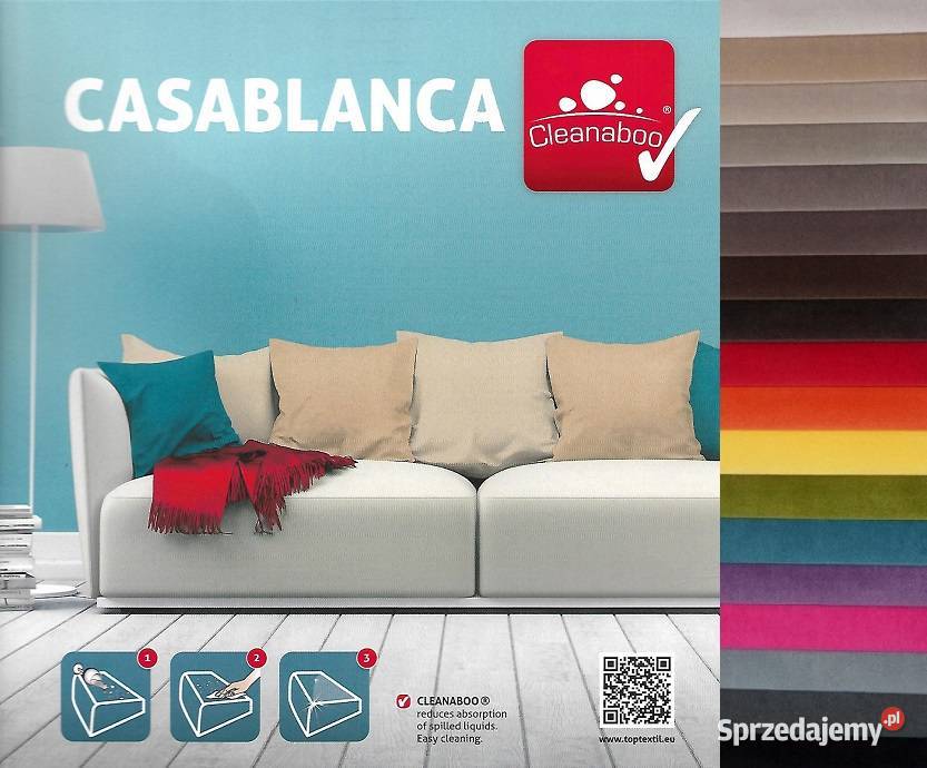 Casablaca tkanina obiciowa tapicerska Nowy Sącz
