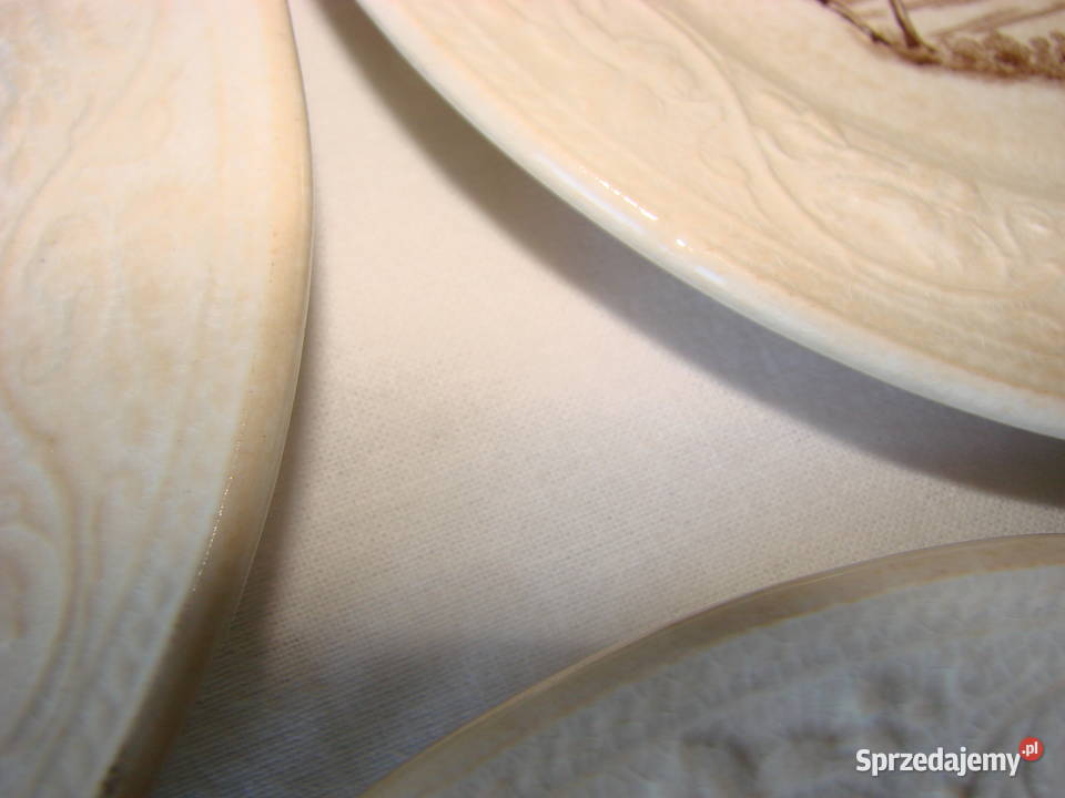 Gustafsberg stare porcelanowe talerzyki Porcelana i szkło Pruszcz Gdański