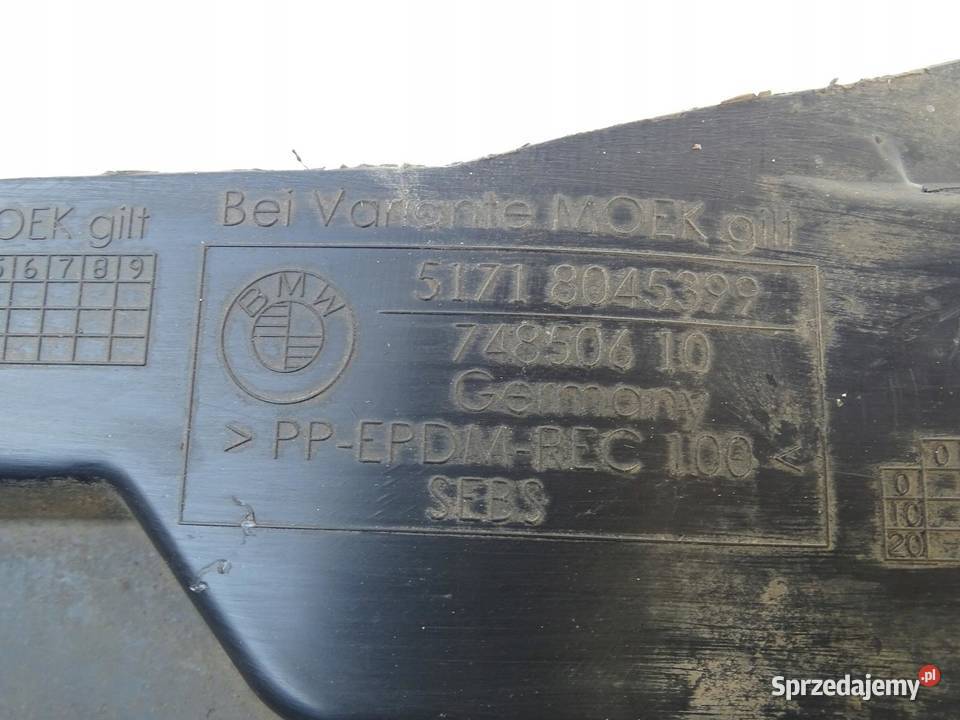 NADKOLE LEWE LEWY PRZÓD PRZEDNIE BMW E92 MPAKIET osobowe