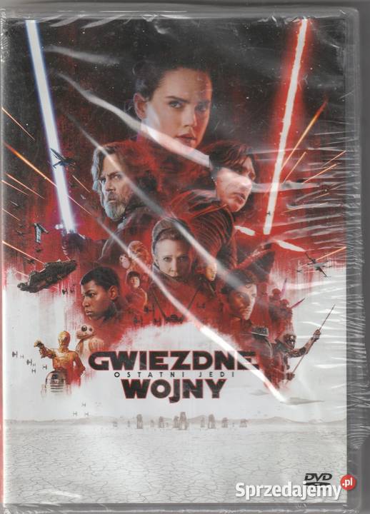 Gwiezdne wojny Ostatni Jedi Mark Hamill DVD Filmy mazowieckie Pruszków