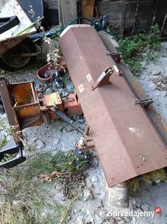 Zamiatarka Wima traktorek won szczotka ISEKI Świdnica