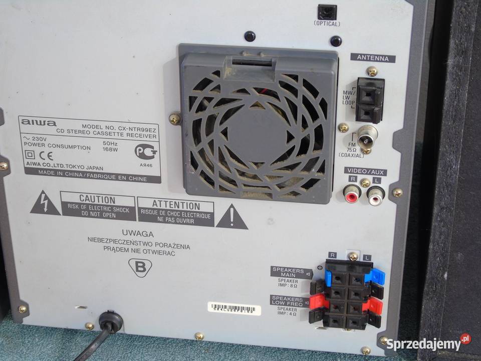 Wieża Aiwa pil kolumny RDS AUX CD DOSTAWA Wieże i miniwieże Jasło