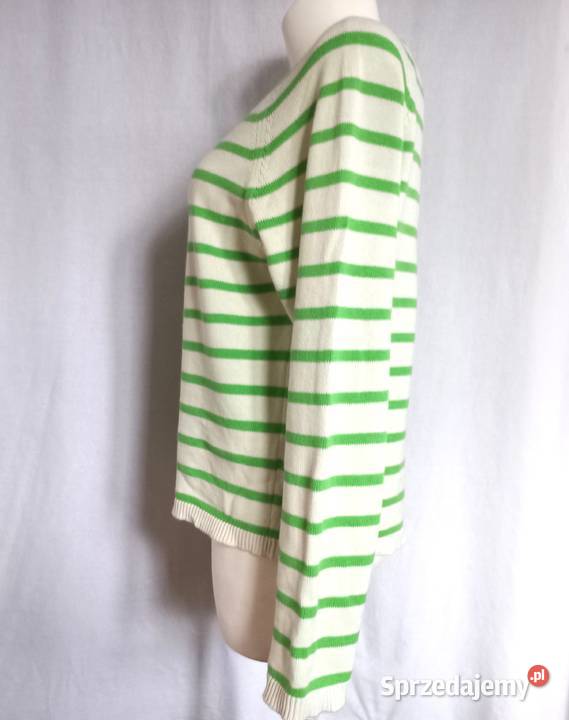 Sweter damski PASKI zielony r 3840 Part Two Odzież damska Białystok sprzedam